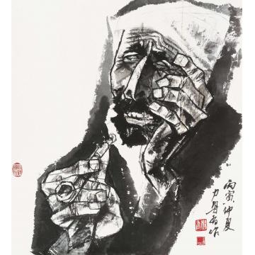 杨力舟国画人物往事字画之家