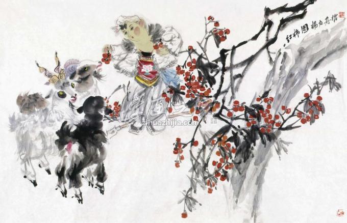 国画家杨力舟字画之家