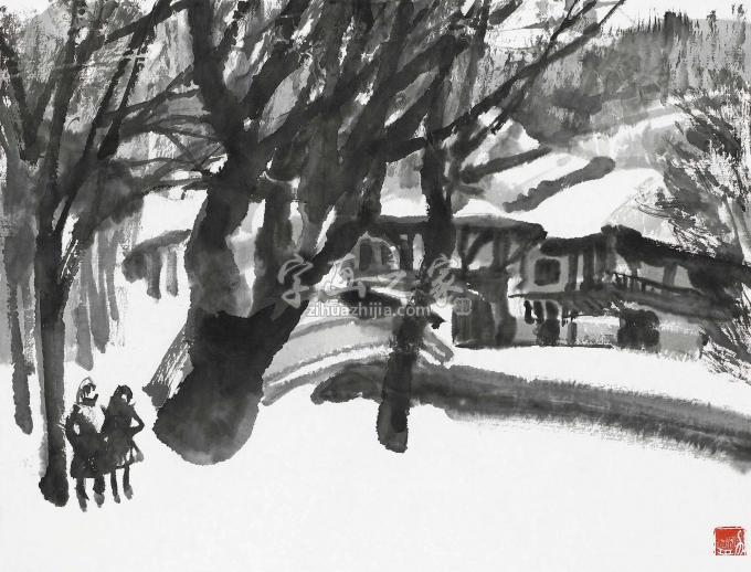 国画家杨力舟字画之家