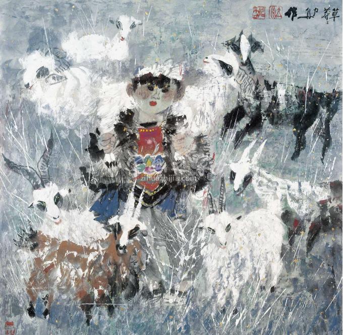 国画家杨力舟字画之家