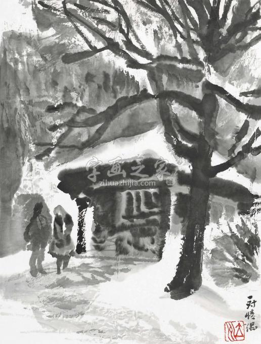 国画家杨力舟字画之家