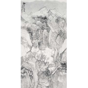何加林国画山水何加林－谷字画之家
