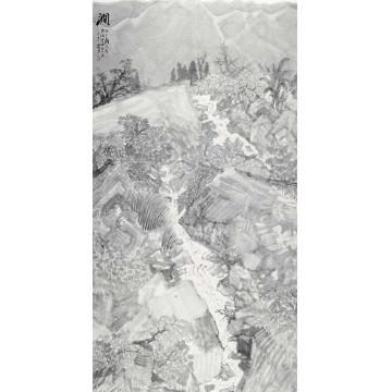 何加林国画山水何加林－涧字画之家