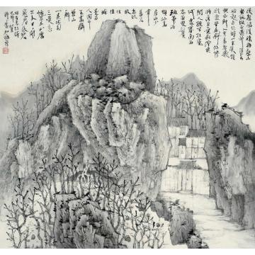 何加林国画山水秋声字画之家