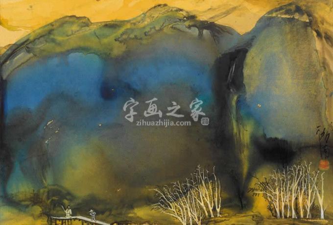 国画家王迦南蔡小丽字画之家