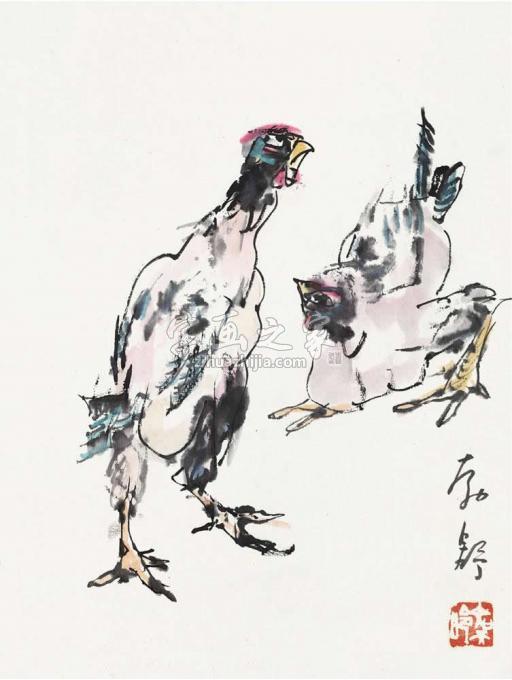 国画家刘勃舒字画之家