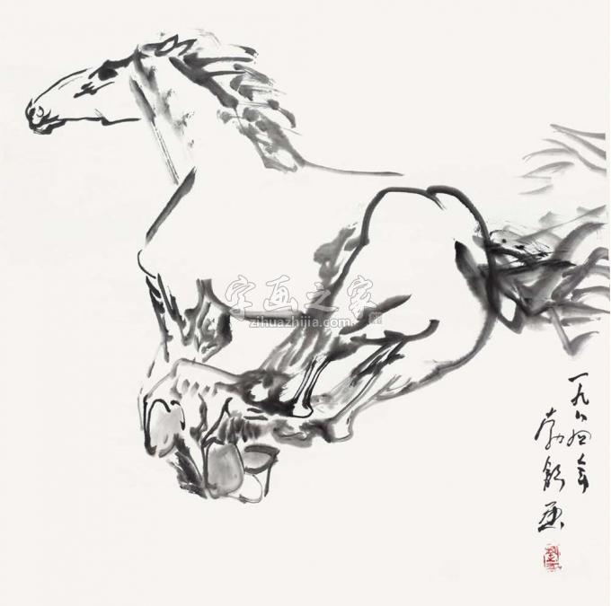 国画家刘勃舒字画之家
