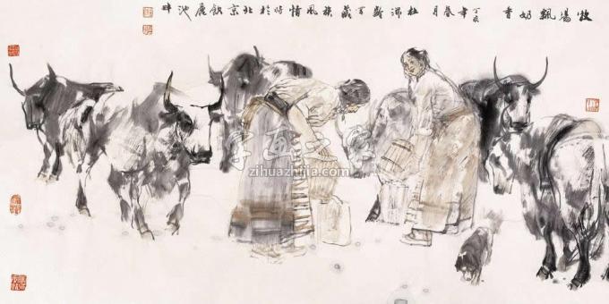 国画家杜滋龄字画之家