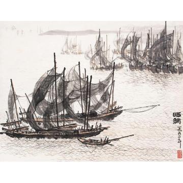 张凭国画山水晒网字画之家