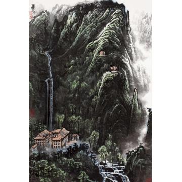 张凭国画山水黄山北海写生字画之家