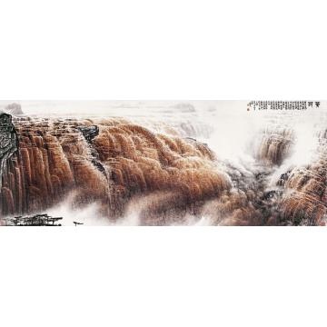 张凭国画山水黄河字画之家