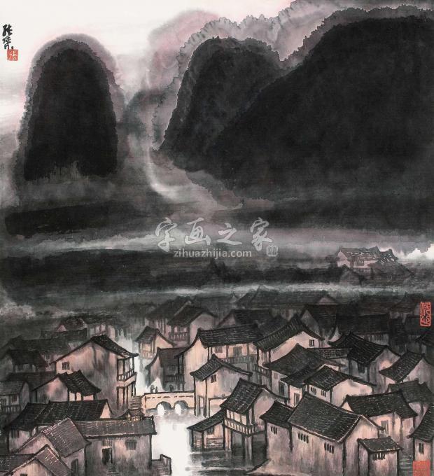 国画家张凭字画之家