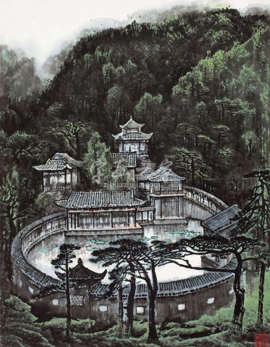 国画家张凭字画之家