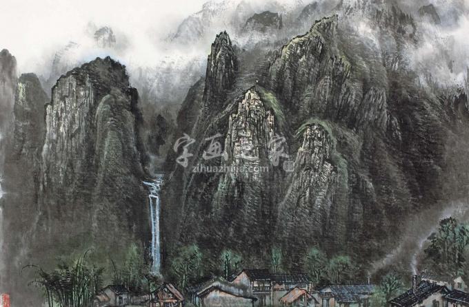 国画家张凭字画之家