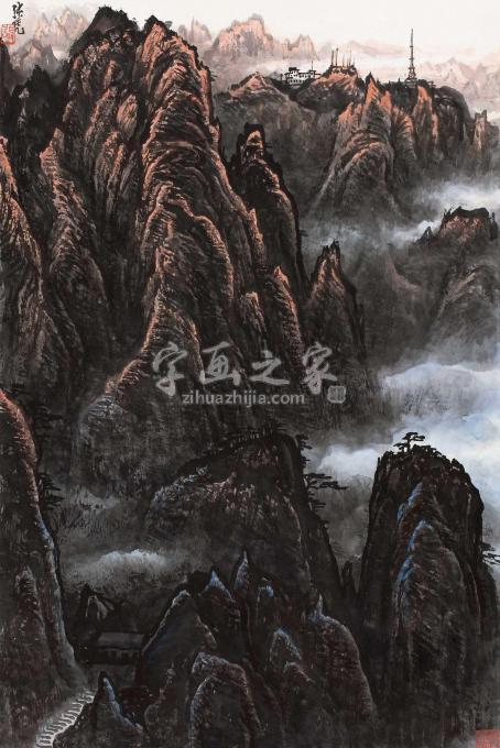 国画家张凭字画之家