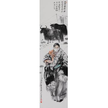 焦亚新国画人物玛曲风情字画之家