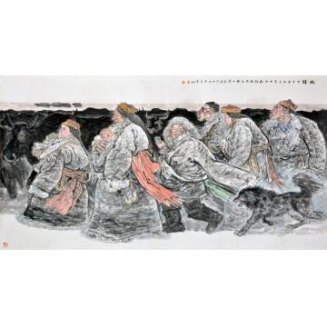 焦亚新国画人物牧归字画之家