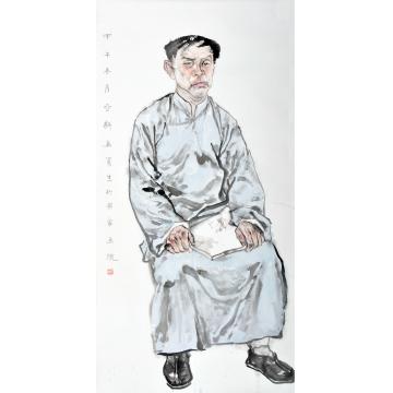 焦亚新国画人物水墨人物写生之十九字画之家