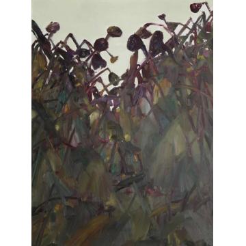 卢新华油画花鸟荷韵秋色字画之家