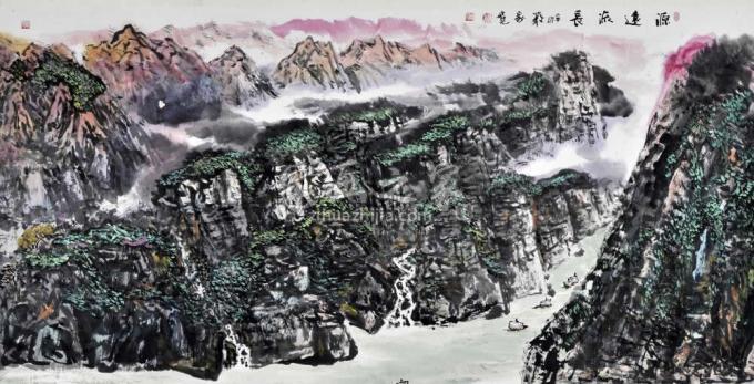 国画家严家宽字画之家