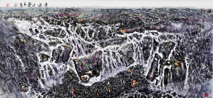 国画家严家宽字画之家