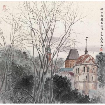 周荣生俄罗斯苏兹达理之一字画之家