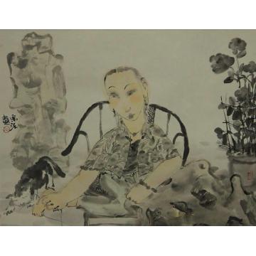 毛宗泽国画人物千斤字画之家