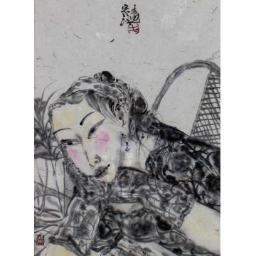 毛宗泽国画人物恬字画之家