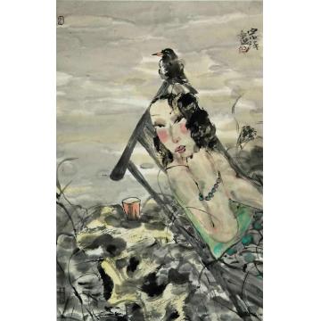 毛宗泽国画人物迟字画之家