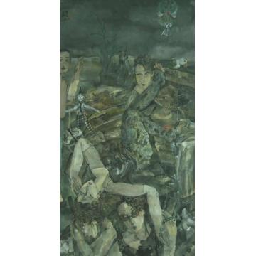 毛宗泽国画人物梦坛字画之家