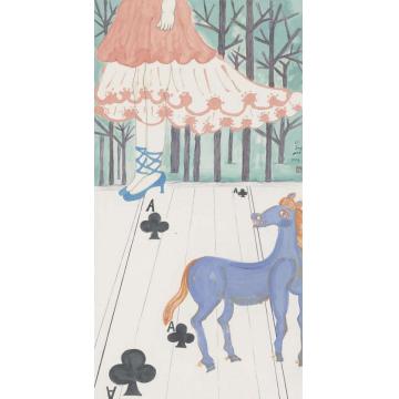 李骏逸爱丽丝的漫游-黑花A字画之家