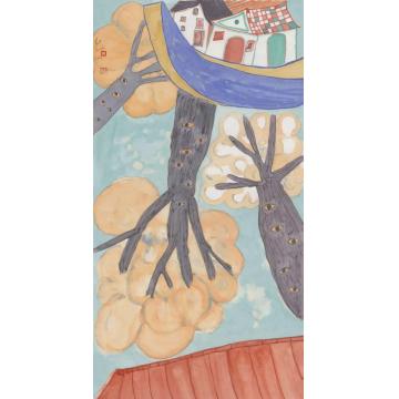 李骏逸爱丽丝在哪-月亮船上的房子字画之家