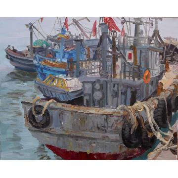 鹿飞迷雾知途字画之家