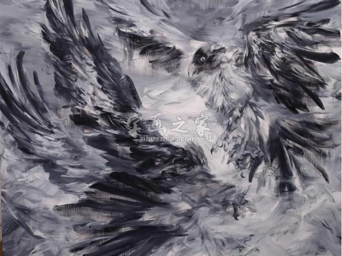 油画家鹿飞字画之家