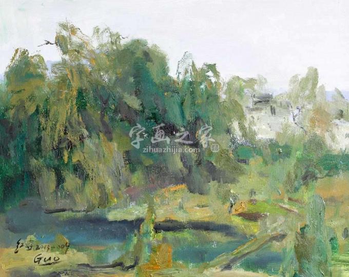 油画家郭红专字画之家