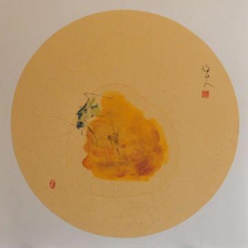 李宇国画花鸟化石系列002字画之家