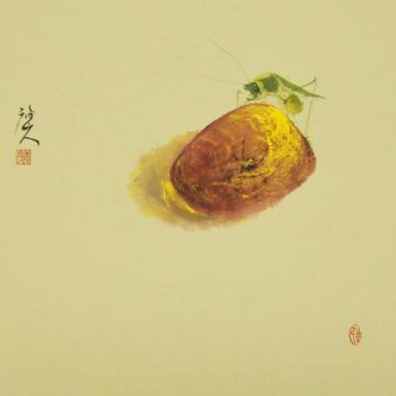 李宇国画花鸟化石系列005字画之家
