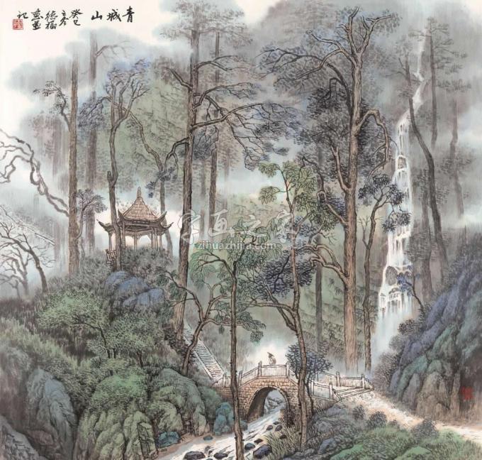 国画家李德福字画之家