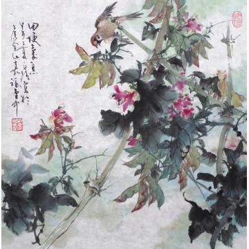 白路国画花鸟白路字画之家