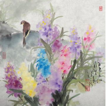 白路国画花鸟白路字画之家