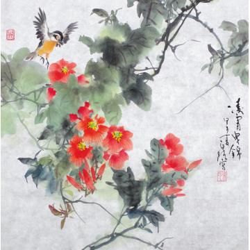 白路国画花鸟白路字画之家