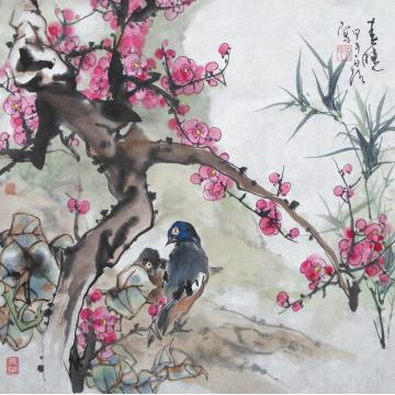 白路国画花鸟白路字画之家