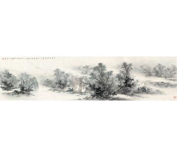 任大庆国画山水四时有闲字画之家