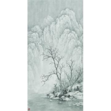 任大庆国画山水心贞昆玉字画之家