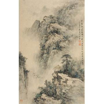 任大庆国画山水逍遥不记年字画之家
