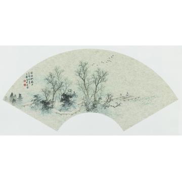 任大庆国画山水诗酒酬岁月字画之家