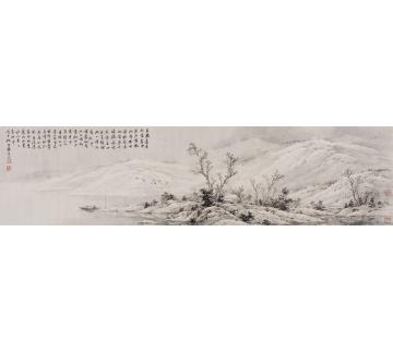 任大庆国画山水丘园养素字画之家