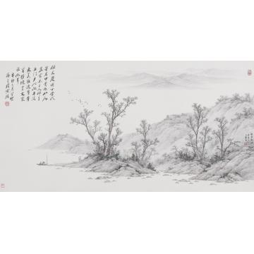 任大庆国画山水和若春风字画之家