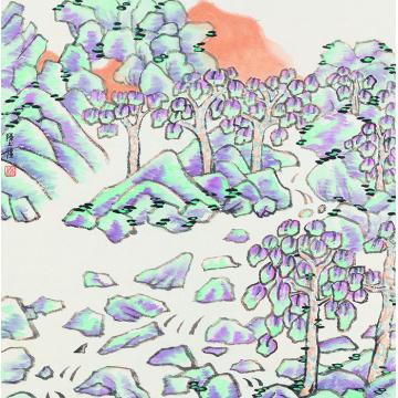 陈强其他阳春布德泽50×50 cm2015年字画之家