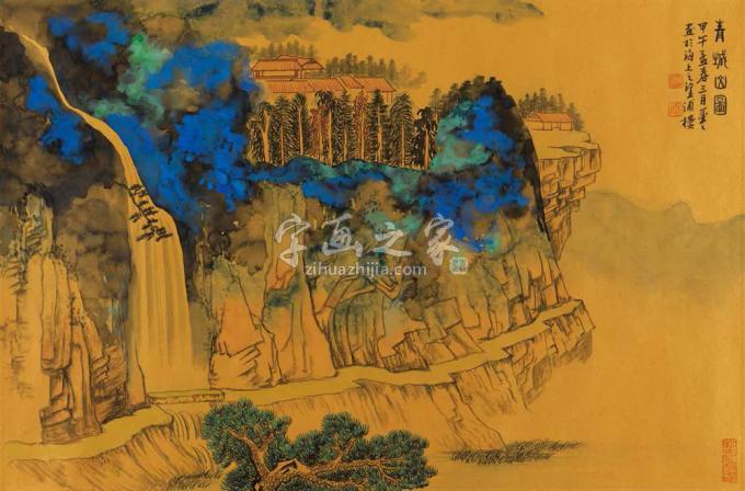 国画家陈强字画之家